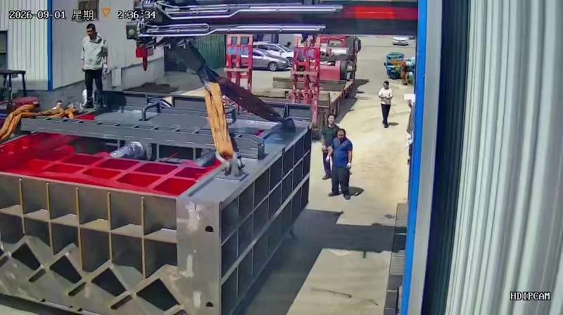 Точное производство и своевременная поставка: тяжелый портальный нож AEMK собран и готов к отгрузке
