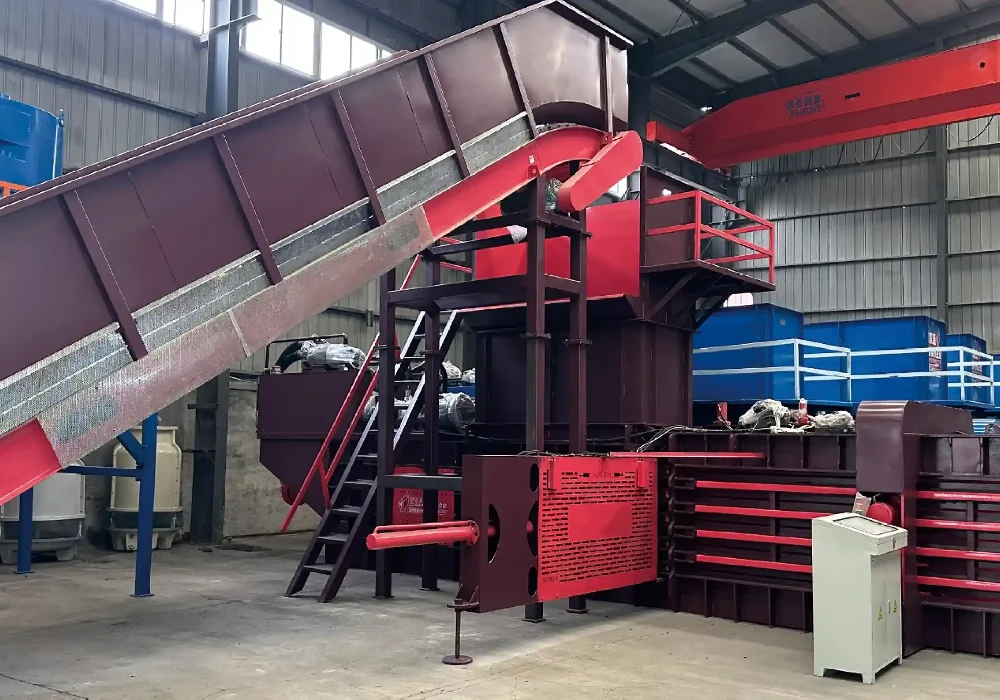 SCRAP PAPER & PLASTIC BALER
