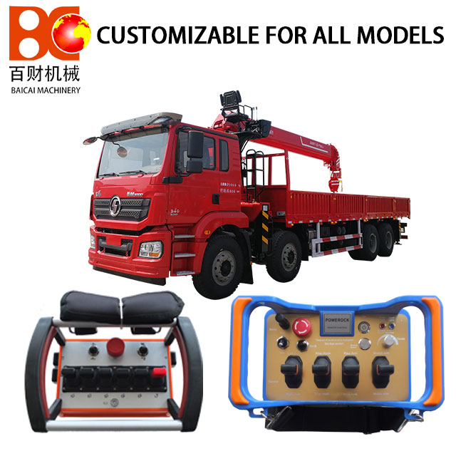 Truck, truck crane, cement tanker wireless remote control