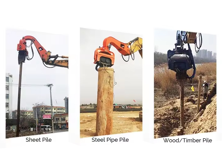 Hydraulic pile driver