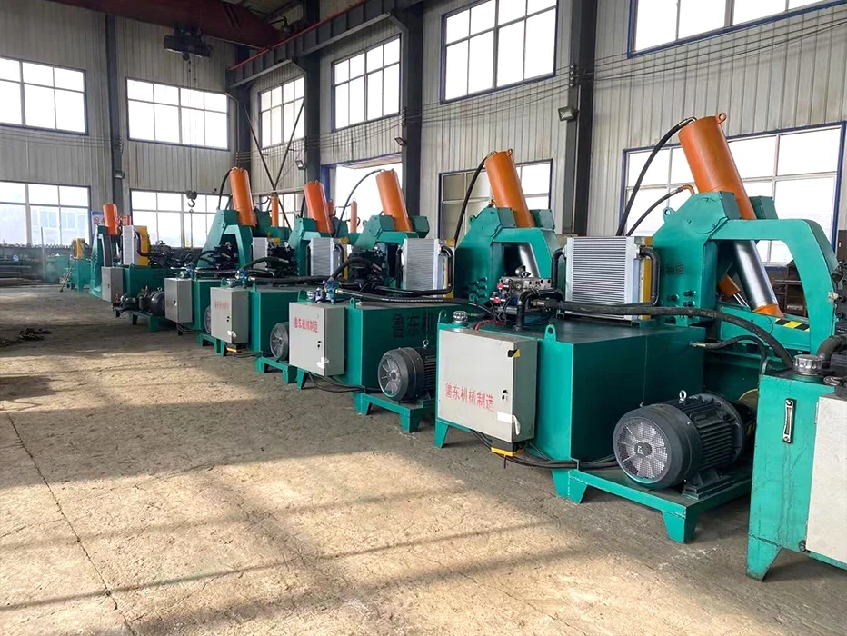 Array of Finished Alligator Shears in Factory Workshop