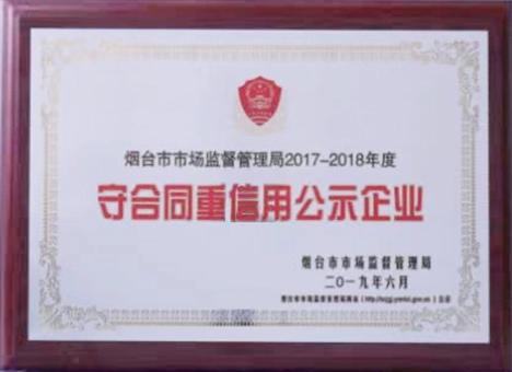 Certificate of Honor